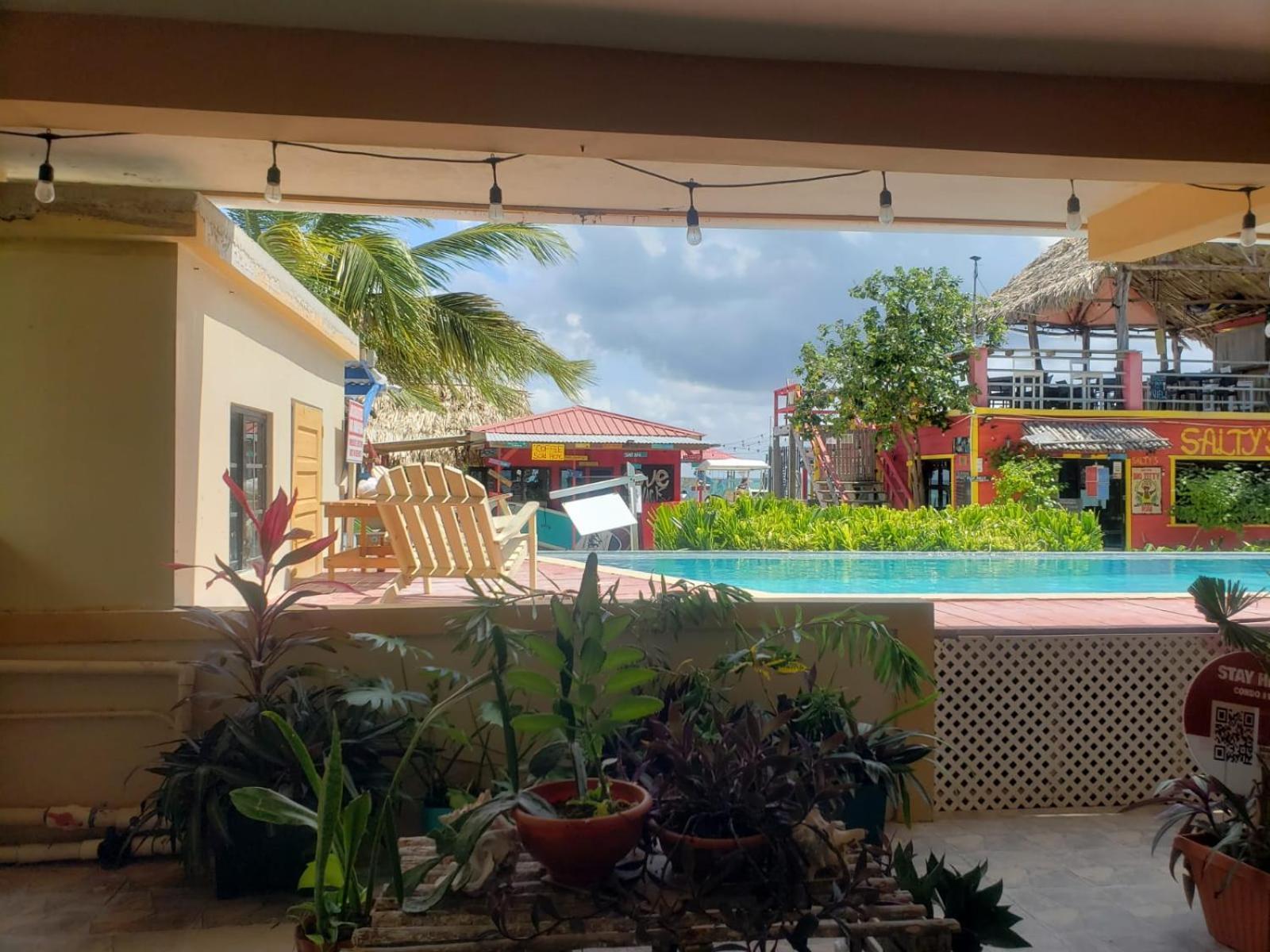 Beach Club Condos At Popeyes Caye Caulker Buitenkant foto
